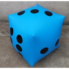 藍色充氣骰子, 充氣大骰子, 1個