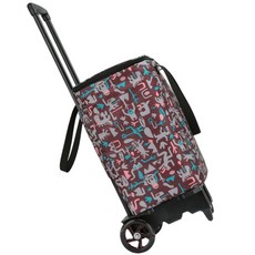 호아인터 바퀴달린 접이식 장바구니 쇼핑카트, 1개, 비스트