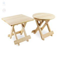 아띠디자인 미니 우드 접이식 테이블 소형테이블, 사각