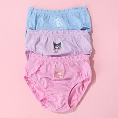 아트박스/프리미에팜 산리오캐릭터즈 여아 삼각팬티 3매 2호 세트