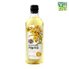 JT 백설 카놀라유 900ml X 5개 요리조미료 기름