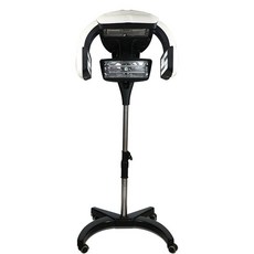 미용실 열처리기 열펌기 헤어샵 스탠드 파마 히팅기, 컬러투톤스탠딩화이트, 기본 색상