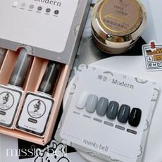 Ostar Nails 心緹 【MB001-MB036】Missty Bell 甲油膠-12ml 6色套組 Y2K, 1個, 摩登．Modern