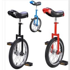 외발자전거 16인치 18인치 20인치 성인용 블랙16, 블루20