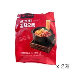 투다리 시그니처 김치우동, 862g, 2개