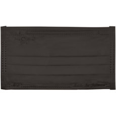 台灣淨新 醫療口罩 成人平面口罩 熔噴布 三層不織布 一次性, 全色_黑, 1個, 50片