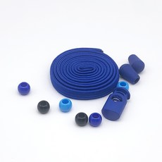 오호라스튜디오 롤롤 납작이 수제수경끈, 07진파랑