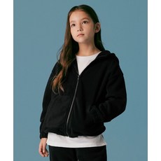 무신사 스탠다드 MUSINSA STANDARD KIDS 오버사이즈 폴라 플리스 후디드 집업 [블랙] MKBFJAZ03-BK 418610