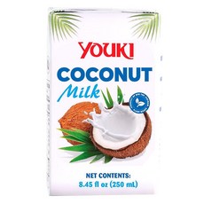 유우키 식품 코코넛 밀크 250g, 1, 250ml