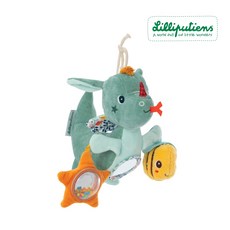 Lilliputiens 汽座玩具 史黛拉小鹿 / 小飛龍喬 嬰兒床 推車 安全座椅, 1個