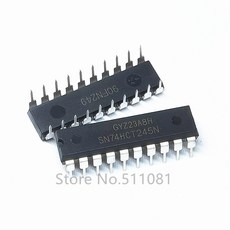 5개 SN74HCT245N SN74HCT245 74HCT245 DIP-20, [01] SN74HCT245N  DIP