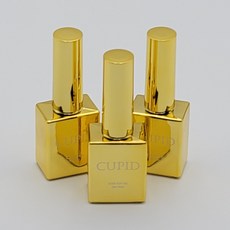 네일 큐피트 골드탑젤 3개세트, 투명, 10g, 1개