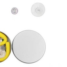 小黃人磁鐵玩具：解壓創意禮物，不倒翁爬牆吸鐵石，磁性力桌麵益智玩具, 1個, 收納盒1個