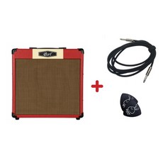 콜트 블루투스 기타앰프 CM30R RD+앰프케이블3M+피크2개, 레드, 1개