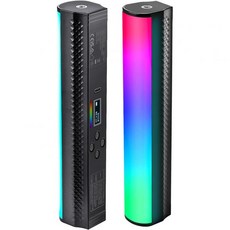 니우어 기본 자기 손잡이형 핸드헬드 라이트 완전 RGB 360° 미니 LED 비디오 스틱 2500mAh 배터리 25008500K 조광 가능 카메라 튜브 스튜디오 촬영용 틱톡, TL20C
