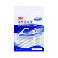 3M兒童牙線棒 雙線細滑設計 兒童專用 安全材質 呵護口腔健康, 1個, 3M牙線棒(超細滑/袋裝)