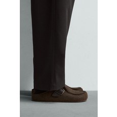 자라 ZARA 버클 클로그 슈즈 신발 - 초콜릿 3148483