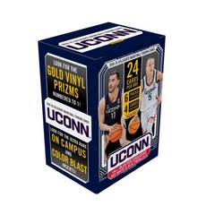 2024 Panini UConn Huskies 농구 블래스터 박스 - 공식 NCAA 트레이딩 카드 독점 패러렐 인서트 및 루키 밀봉된 소매 198516, (100% 미국 정식 수입) 2024 Panini UC