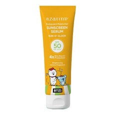 AZARINE 輕盈透氣 長效保濕 防水防汗 隨時隨地補充防曬。, 1個, BT21 身體防曬乳/太陽時鐘