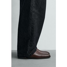 ZARA 첼시 부츠 - 브라운 495669695