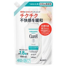 Curel 珂潤 衣物用纖維柔軟精 補充包 880ml, 1個