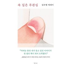 속 깊은 무관심:김수현 에세이, 낮은산