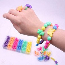 구니스토어 팝비즈 410PCS 키링재료 비즈보드 두뇌향상