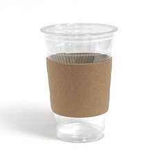 PET 92파이 14/16/20호환 테이크아웃 아이스컵 홀더 무지, 1개, 1000개입