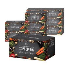 클리어 뽑아쓰는 키친타올 2겹 130매 12각 천연펄프 부드러운 주방타올, 1박스