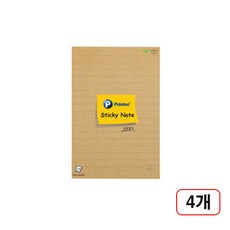 프린텍)라인(102x152mm), 4개, 크라프트L102K(판매중지/단종)