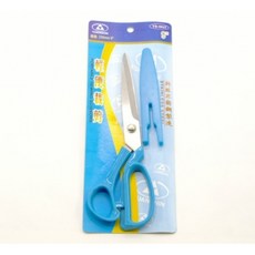 [現貨 含稅] 輕便裁剪 剪刀 裁縫剪刀 9吋 230mm 布剪刀 剪布 剪布刀 強力剪刀 不鏽鋼剪刀 保護套, 1個