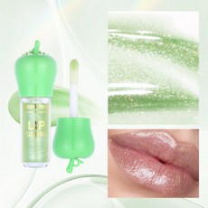 青蘋果唇釉 珠光水光 滋潤保濕有色唇彩, 1個, 青蘋果脣釉,銷售，購買等同默認公司免責聲明）