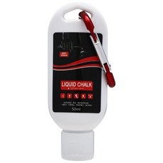 天然止滑粉 輕質防滑粉 流汗救星 運動 瓶裝 羽球 健身達人專用版 防滑 止汗 鎂粉, 液態鎂粉50ml掛勾瓶, 1個