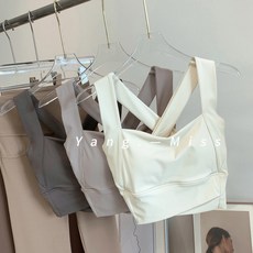 優選好物 看得見的軟糯質感 寬肩帶美背瑜伽背心 運動健身衣 性感無鋼圈內衣 瑜伽普拉提