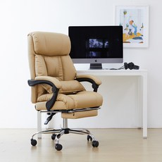 [리비니아] 아우디 침대형 게이밍의자 개인방송 사무실 컴퓨터 리클라이닝의자, 카멜