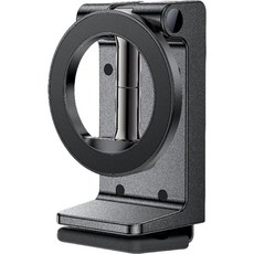 磁吸手機支架 高鐵汽車靠背折疊旋轉懶人手機支架, 黑色, C298