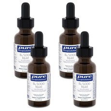 퓨어 인캡슐레이션스 B12 5000 액상 비타민 B12 메틸코발라민 30ml, 4개