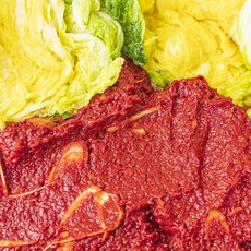 산지직송 전라도식 감칠맛 김장 절임배추 김치양념 세트, 4kg, 1개, 수요일 출고(세부 날짜는 필수추가 정보 입력필수)