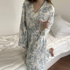 유야 여성 요루면 트왈 로브 샤워가운 커버업 -FHV0008- 봄 가을