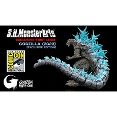 魂商店限定 S.H.MonsterArts SHM 哥吉拉 [2023] -1.0 放射熱線版 SDCC 2025 限定 模型