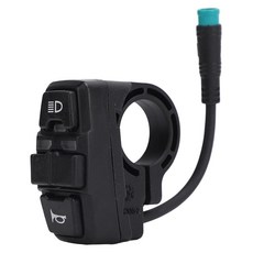 Masyrt 3 in 1 전기 스쿠터 제어 스위치 조명 경적 및 방향 지시등 포함 전기 스쿠터의 안전 향상 151724, Masyrt 3 in 1 전기 스쿠터 제어 스위치, 조