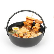 경질 고리형 샤브 오뎅탕 전골냄비, 21.5cm, 1개