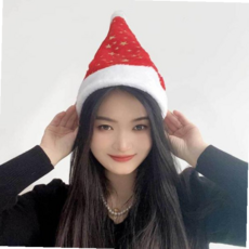 산타 홈파티용품 파티햇 크리스마스모자 털모자 모자 59000EA 1EA, 본상품