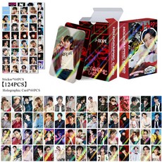 BTS 멤버별 스페셜 에디션 홀로그램 홀로그램 포카 124장 포토카드 60장 스티커 64장 도무송 다꾸 방탄소년단 선물용, 124개, J-HOPE(제이홉)