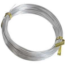 수공예 컬러 철사 1.5mm, 17 실버, 1개 17 실버, 1개
