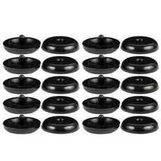 자동차 리벳 스토퍼 조절기 버클 클립 패스너 안전 벨트 리테이너 정지 단추 10 개, 02 black