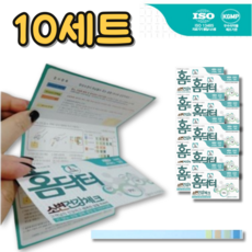 셀프 소변검사 건강체크1P 간 당뇨 신장 결핵 각종 내분비질환, 10세트