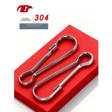 스틸 가방버클 개고리 다용도 안전핀 키링고리, 6. 22mm100개