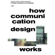 (영문도서) How Communication Design Works: Principles Inspirations & Challenges Hardcover, Niggli, English, 9783721210408