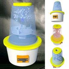 LED 토네이도 발생 실험기 만들기 용오름 관찰 원리학습 회오리 바람 발생장치 (1인용)